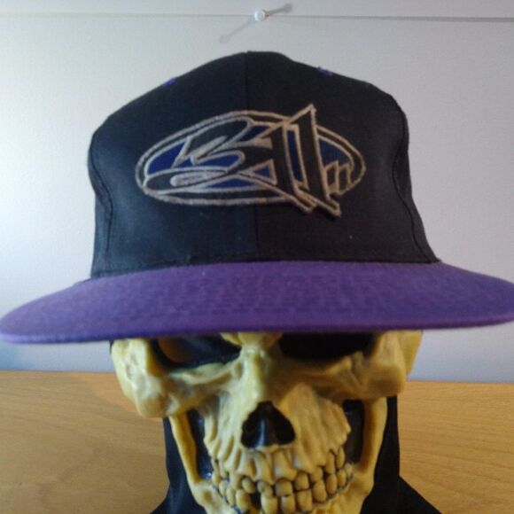 Vintage 90s 311 Patch Two Tone Snap Back Hat Cap - Picture 1 of 8